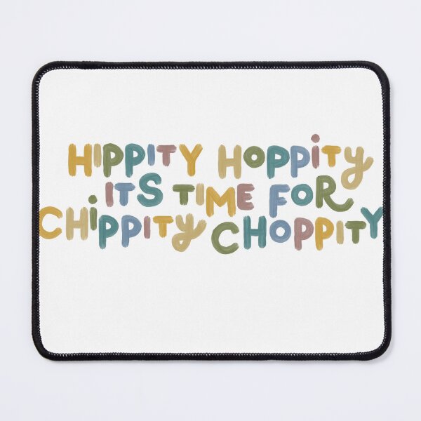 Item preview, Hippity hoppity its time for chippity choppity designed and sold by katiesauter.