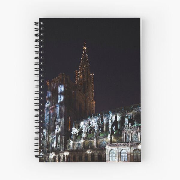 Item preview, Beautiful colors of highlighted Notre Dame Cathedral in Strasbourg, Alsace, France designed and sold by Alexander Sorokopud.