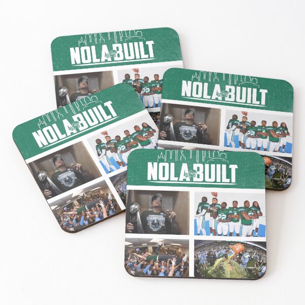 Item preview, NOLA BUILT FOOTBALL COLLEGE designed and sold by lifezabrees.