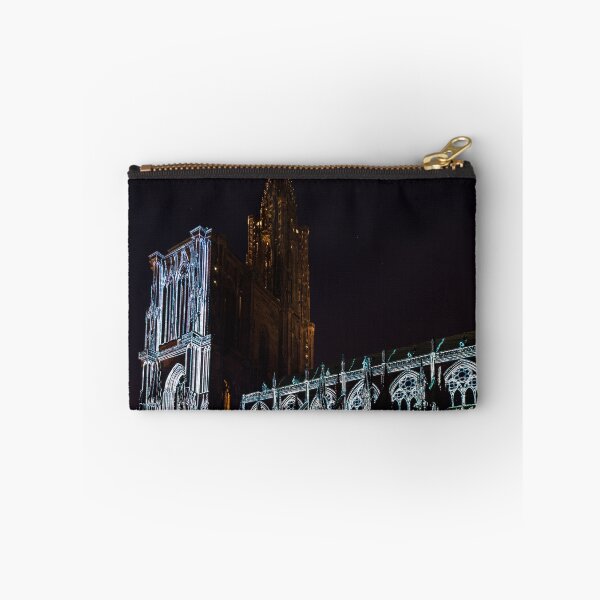 Item preview, Beautiful colors of highlighted Notre Dame Cathedral in Strasbourg, Alsace, France designed and sold by Alexander Sorokopud.