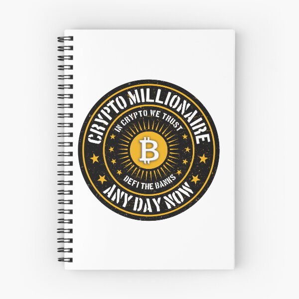 Item preview, Crypto Millionaire logo designed and sold by Cuztomthreads.
