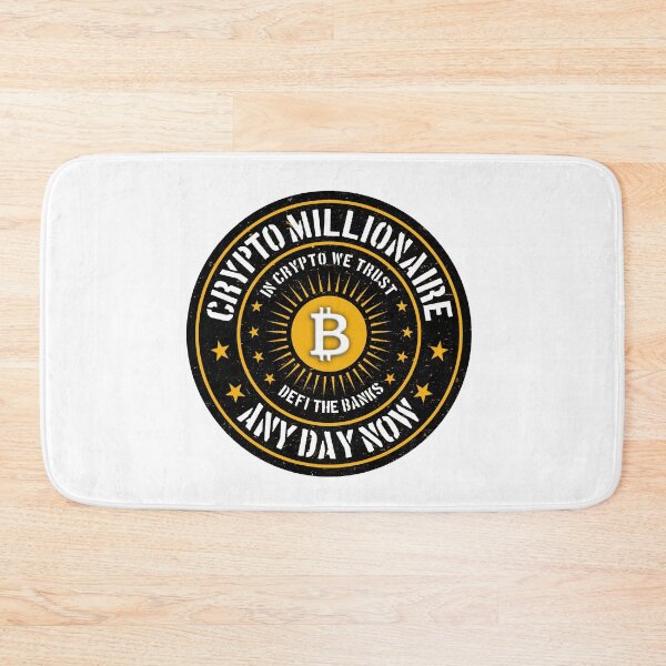 Item preview, Crypto Millionaire logo designed and sold by Cuztomthreads.