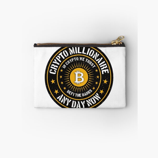 Item preview, Crypto Millionaire logo designed and sold by Cuztomthreads.