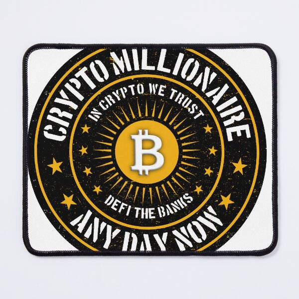 Item preview, Crypto Millionaire logo designed and sold by Cuztomthreads.