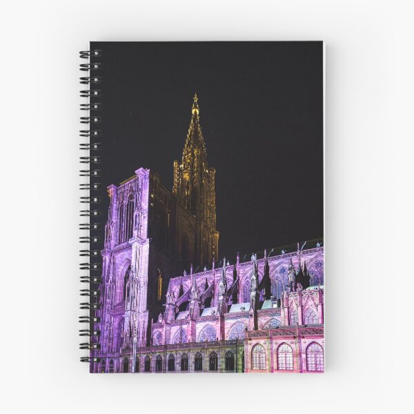 Item preview, Beautiful colors of highlighted Notre Dame Cathedral in Strasbourg, Alsace, France designed and sold by Alexander Sorokopud.