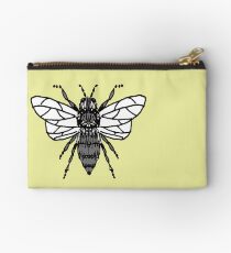 Bee Pattern (Haverford XC) Zipper Pouch