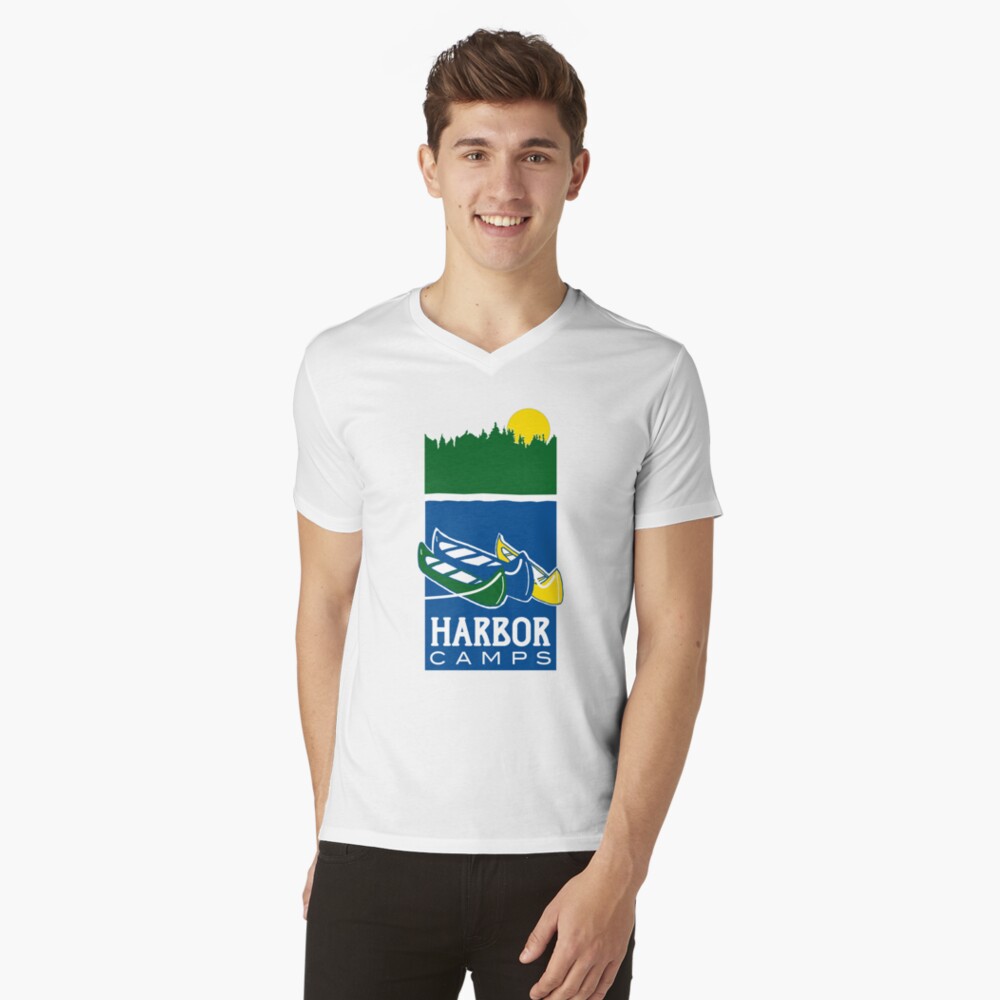 Item preview, V-Neck T-Shirt designed and sold by harborcamps.
