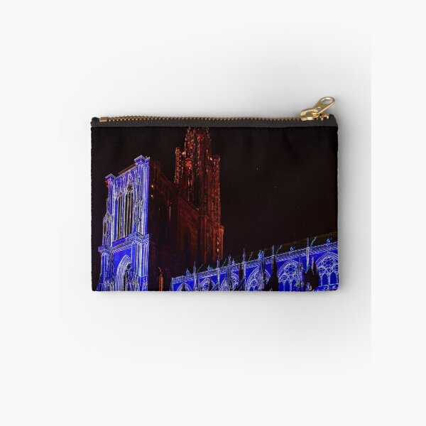 Item preview, Beautiful colors of highlighted Notre Dame Cathedral in Strasbourg, Alsace, France designed and sold by Alexander Sorokopud.