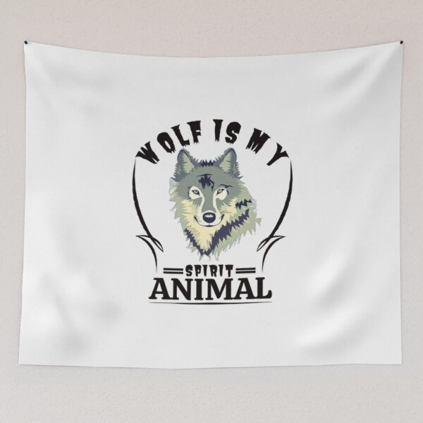 Item preview, wolf is my spirit animal designed and sold by FASHIONMED49.