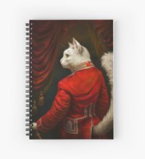 Cuaderno de espiral La versión del Hermitage Court Chamber Herald Cat Edited
