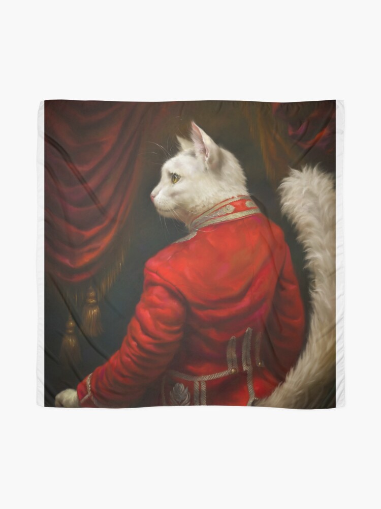Alternate view of The Hermitage Court Chamber Herald Cat Edited version Scarf