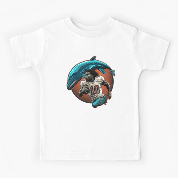 Tyreek Hill Miami Dolphins Girls Youth Player Name & Number T-Shirt