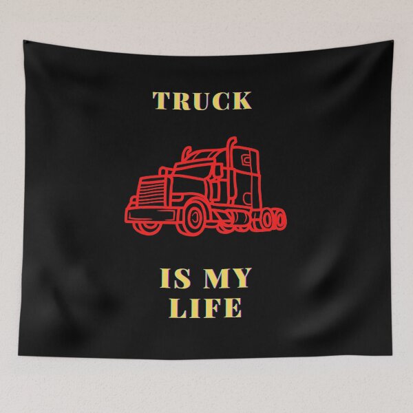 Item preview,   Truck is my life designed and sold by Bart-Designs.