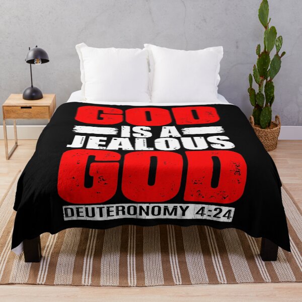 Item preview, God Is A Jealous God. Deuteronomy 4:24 designed and sold by plushism.