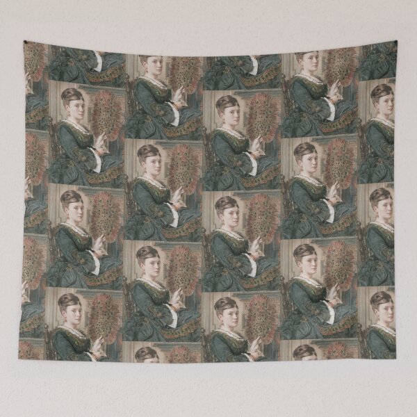 Item preview, Edward John Poynter The Peacock Fan designed and sold by TeeARTHY.
