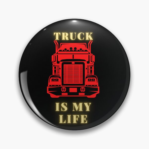 Item preview, Truck is my life designed and sold by Bart-Designs.
