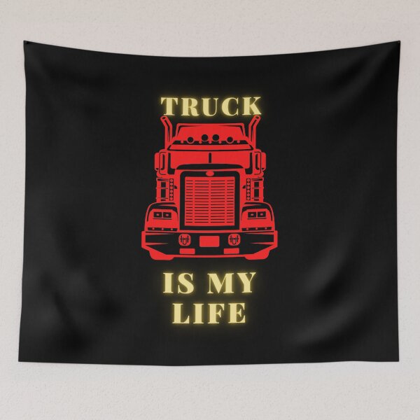 Item preview, Truck is my life designed and sold by Bart-Designs.