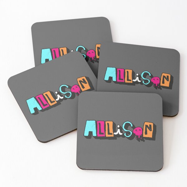 Item preview, ALLISON Custom Text Birthday Name designed and sold by Danylo Mikhnievych.