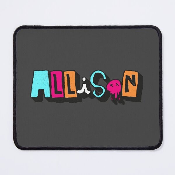 Item preview, ALLISON Custom Text Birthday Name designed and sold by Danylo Mikhnievych.