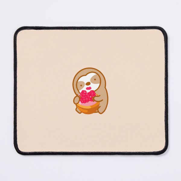 Item preview, Cute Mini Raspberry Tart Sloth designed and sold by theslothinme.