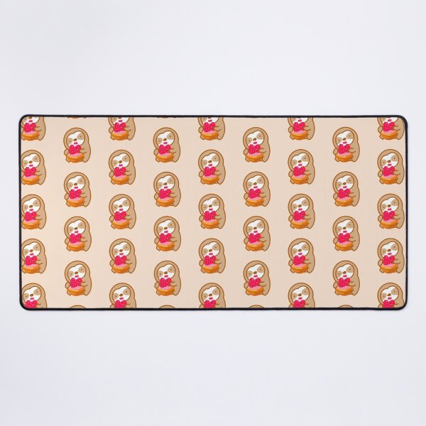 Item preview, Cute Mini Raspberry Tart Sloth designed and sold by theslothinme.