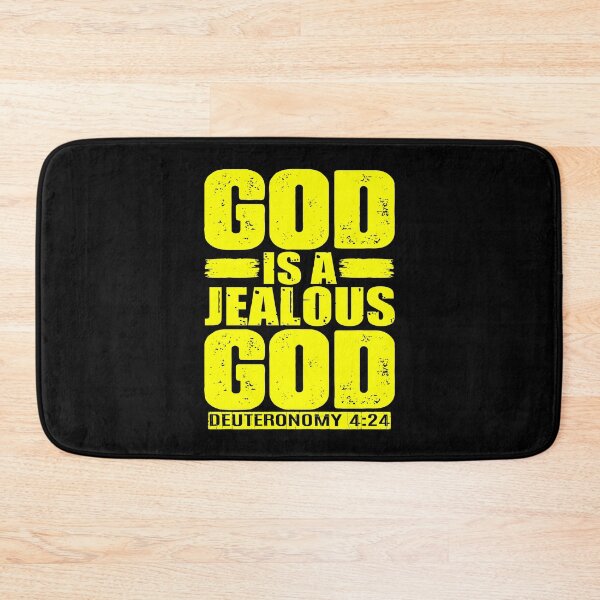 Item preview, God Is A Jealous God. Deuteronomy 4:24 designed and sold by plushism.