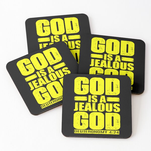 Item preview, God Is A Jealous God. Deuteronomy 4:24 designed and sold by plushism.