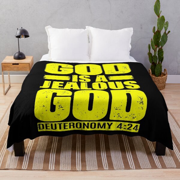 Item preview, God Is A Jealous God. Deuteronomy 4:24 designed and sold by plushism.