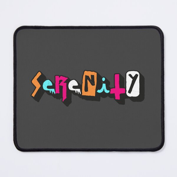 Item preview, SERENITY Custom Text Birthday Name designed and sold by Danylo Mikhnievych.
