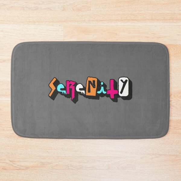 Item preview, SERENITY Custom Text Birthday Name designed and sold by Danylo Mikhnievych.