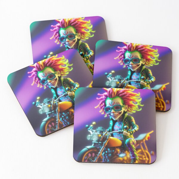 Item preview, Clown Clowns-Miniature Biker Clown designed and sold by letsgetinspired.