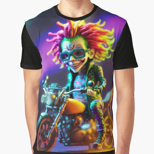 Item preview, Clown Clowns-Miniature Biker Clown designed and sold by letsgetinspired.