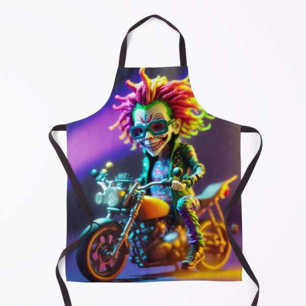 Item preview, Clown Clowns-Miniature Biker Clown designed and sold by letsgetinspired.