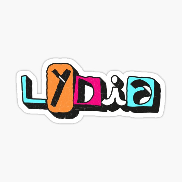 Artikel-Vorschau von LYDIA Geburtstagsname mit individuellem Text, designt und verkauft von Danylo Mikhnievych.