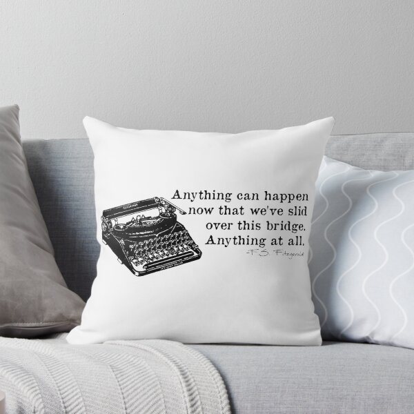 Item preview, "Anything Can Happen" F. Scott Fitzgerald designed and sold by suzyq11.
