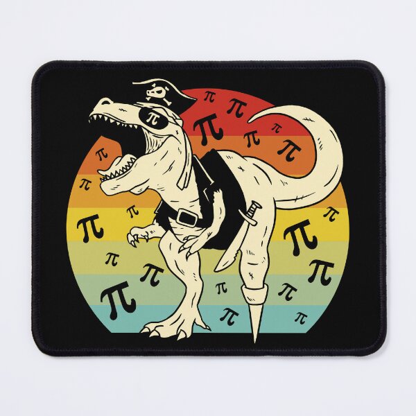 Item preview, Pi Day Pirate T-Rex Funny 3.14 Math Student And Teacher designed and sold by mikels.
