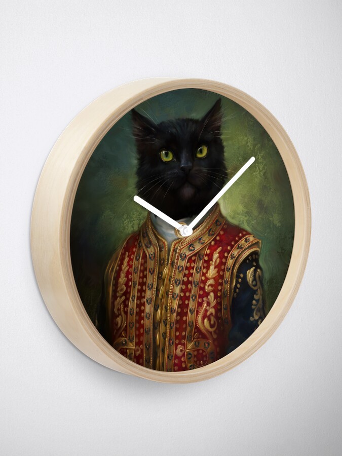 Alternate view of Hermitage Court Moor in casual uniform Clock