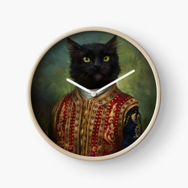 Hermitage Court Moor in casual uniform Clock