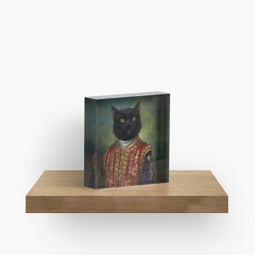 Hermitage Court Moor in casual uniform Acrylic Block