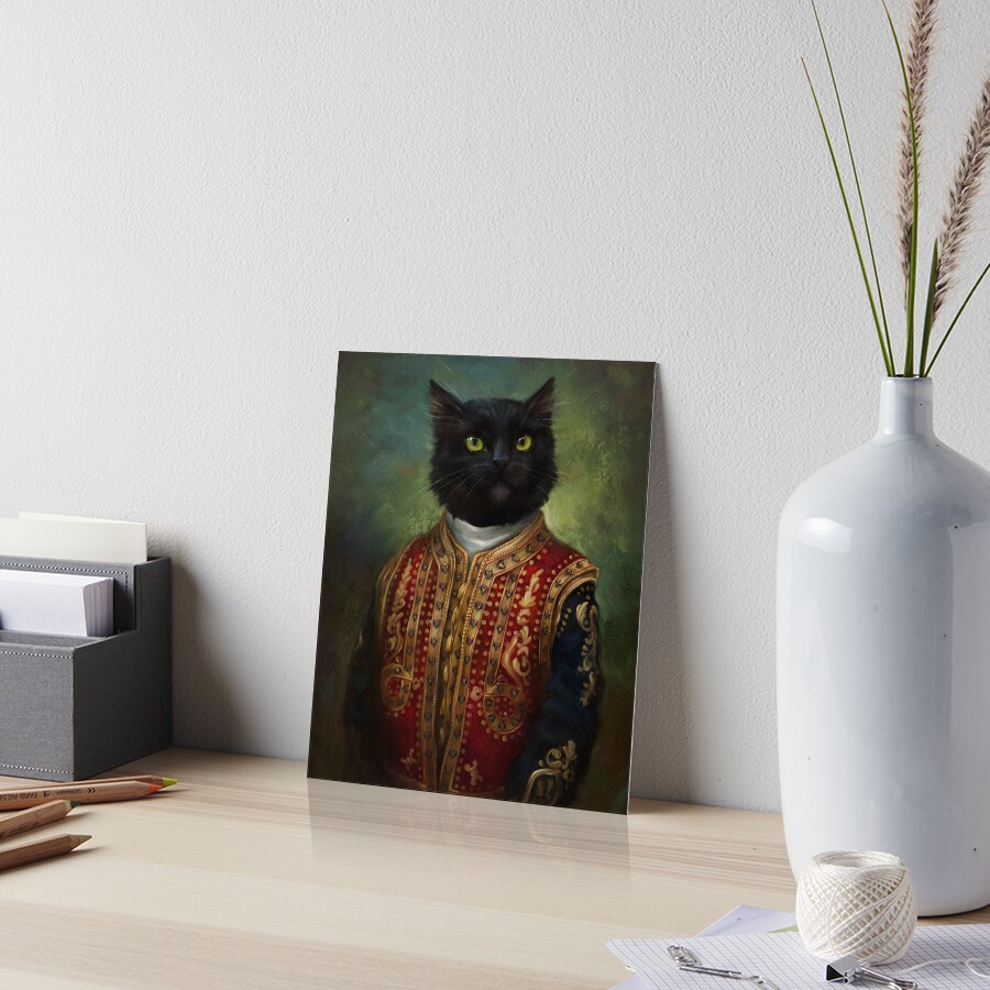 Hermitage Court Moor in casual uniform Art Board Print