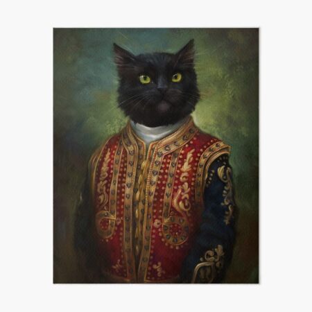 Hermitage Court Moor in casual uniform Art Board Print