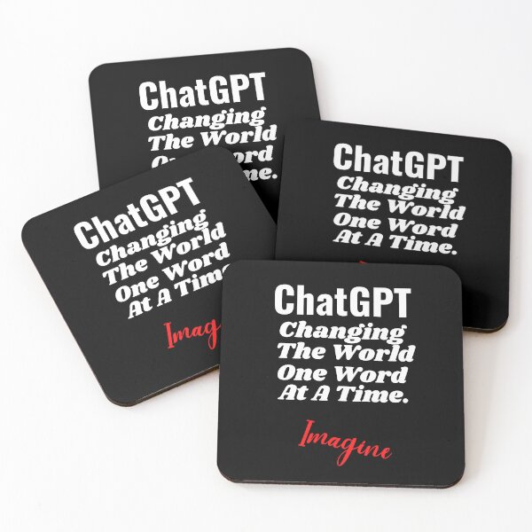 Item preview, ChatGPT, Changing the world one word at a time, AI lover designed and sold by AspectArtWorks.