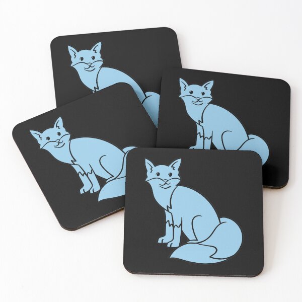 Item preview, Fox Pastel Blue designed and sold by 37jlee.