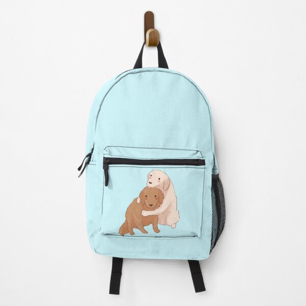 Item preview, Cute Labrador and golden retriever hug designed and sold by Mayarart.