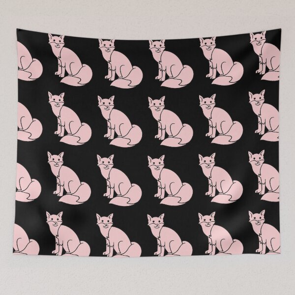 Item preview, Fox Pastel Pink designed and sold by 37jlee.
