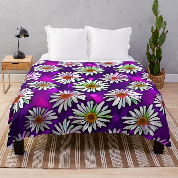 Item preview, Pink daisy flower pattern designed and sold by gramizzia.