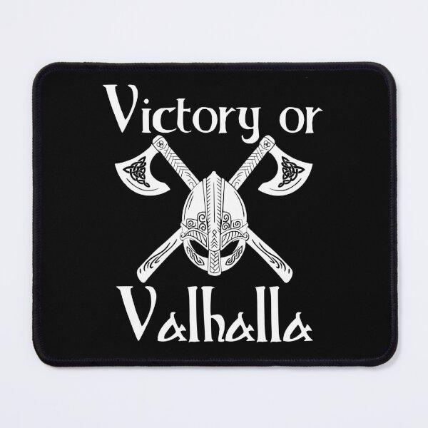 Item preview, Victory or Valhalla - Viking Helmet and Axe designed and sold by Georgy09.