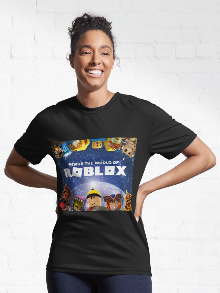 inside the world of Roblox - Games - | Active T-Shirt