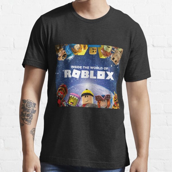 inside the world of Roblox - Games -  Essential T-Shirt for Sale by  Doflamingo99