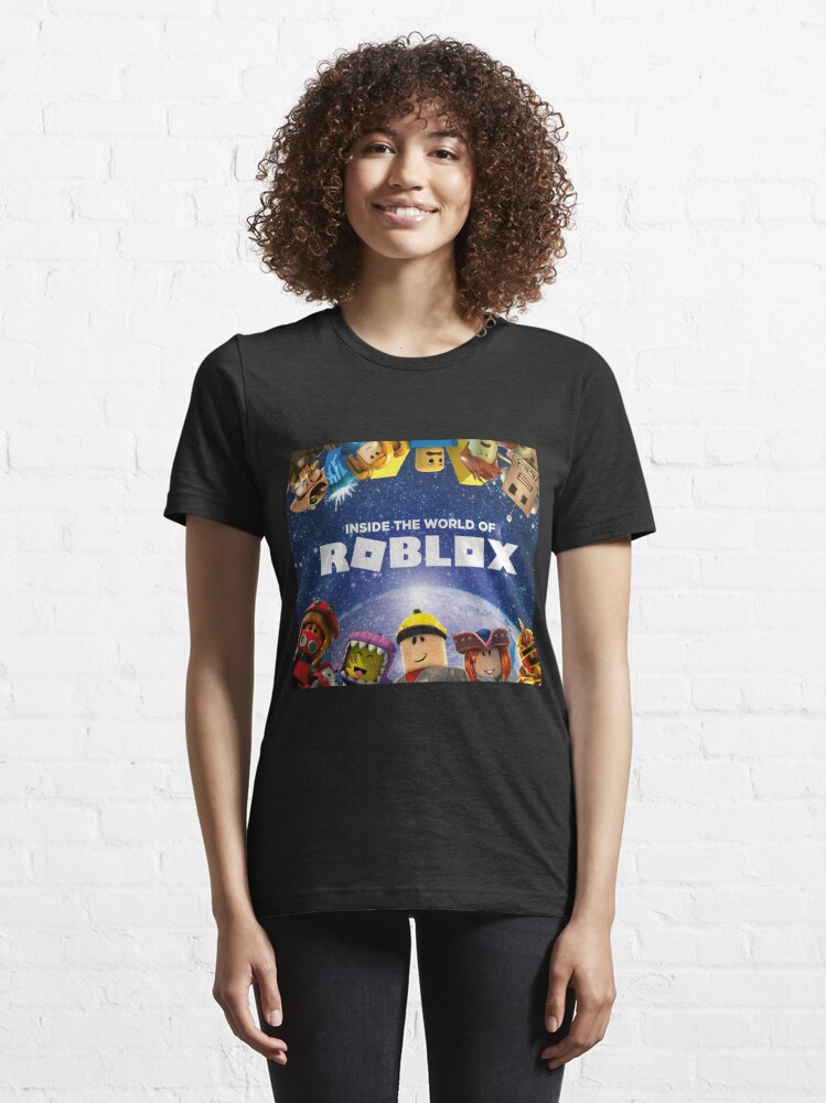 inside the world of Roblox - Games -  Essential T-Shirt for Sale by  Doflamingo99